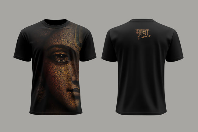 Unisex Buddha Oversized Tee Hover Image