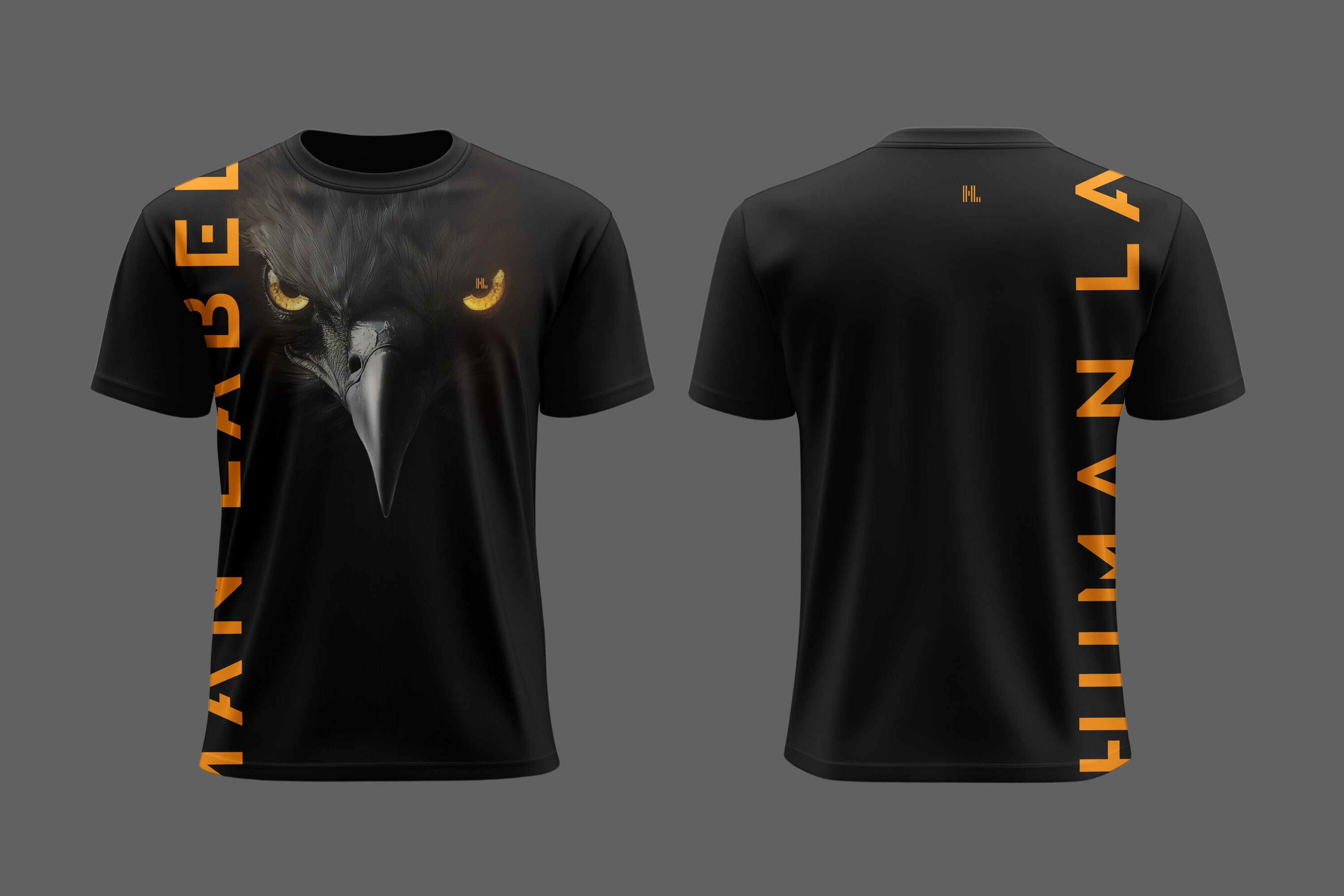 Unisex Eagle Face Oversized Tee